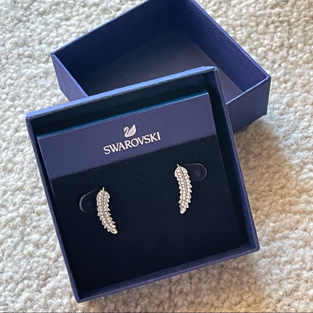 New Feather Earrings Studs